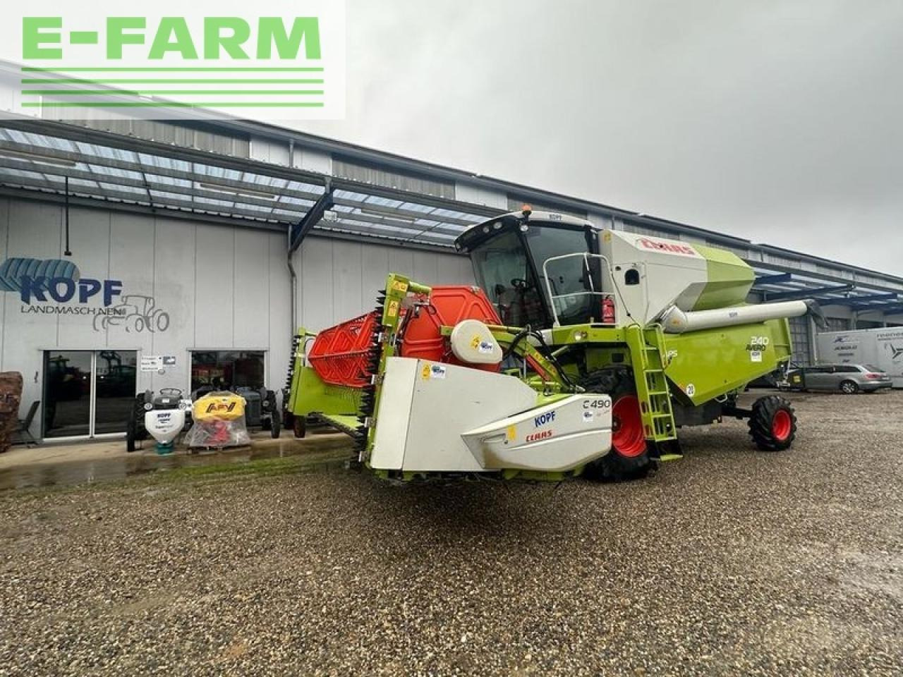 حصادة برأس ملحق CLAAS c490 autocontour: صورة 5