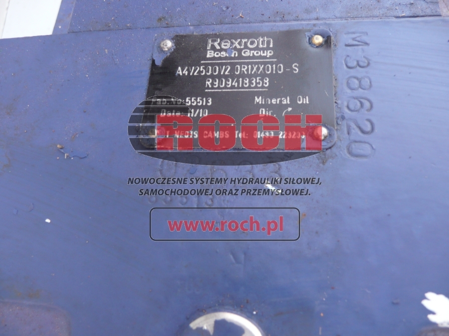 مضخة هيدروليكية - حفار زحاف REXROTH A4V250OV2.0R1XXO1O-S: صورة 2