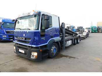 شاحنة نقل سيارات شاحنة IVECO