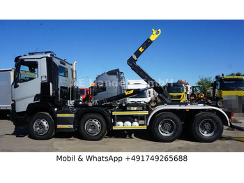 شاحنة ذات خطاف Renault C520 BB 8x4*Retarder/Hyva-26.55S-Schub/Kamera/AP: صورة 2