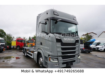 شاحنات الحاويات / جسم علوي قابل للتغيير شاحنة SCANIA S 450