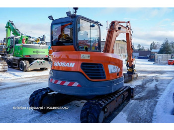 حفارة مُصَّغرة Doosan DX60LCR VARUSTEPAKETILLA: صورة 5