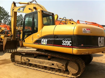 حفار زحاف Used Caterpillar 320c Crawler Excavator 20t Medium Size Cat 320b, 320c, 320d Excavator for Mining: صورة 2