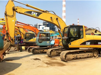 حفار زحاف Used Caterpillar 320c Crawler Excavator 20t Medium Size Cat 320b, 320c, 320d Excavator for Mining: صورة 5