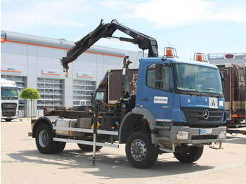 شاحنة ذات خطاف, شاحنة كرين Mercedes-Benz AXOR 1824, CRANE HIAB 099B-3 DUO, 4x4: صورة 2