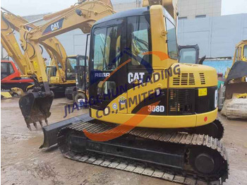 حفارة مُصَّغرة Good Price CAT 307 308C 308D 308E 312D 315D 320C 320D Second Hand 7t  Used Mini Crawler catpillar Excavator good price: صورة 4