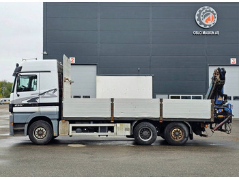 شاحنة كرين, شاحنات مسطحة Mercedes-Benz Actros 2557: صورة 4