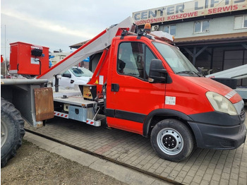 منصة تلسكوبية محمولة على شاحنة Multitel 160 Alu DS - Iveco Daily 35S11 - bucket truck boom: صورة 2