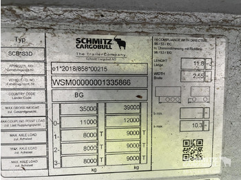 جديدة قلابة نصف مقطورة نصف مقطورة قلابة SCHMITZ Auflieger Kipper Alukastenmulde 59m³: صورة 5