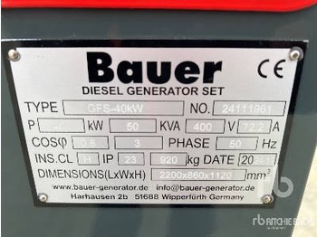 مجموعة المولدات BAUER GENERATOREN GFS-40 ATS 40kW/50kVA: صورة 5