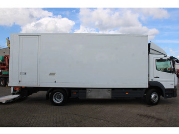 شاحنة مقفلة Mercedes-Benz Atego 1218 + EURO 6 + NICE TRUCK + LOW KM + 12T: صورة 4