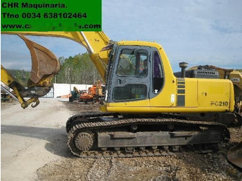 حفار زحاف KOMATSU PC210