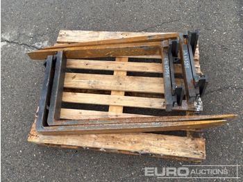 معدات البناء Pallet Forks 1200mm (4 of): صورة 5