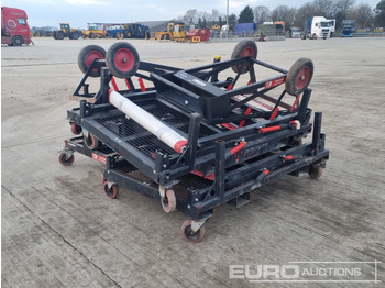 معدات البناء Armorgard Wheeled Pipe Racking (4 of), Spool Cart (2 of),: صورة 5