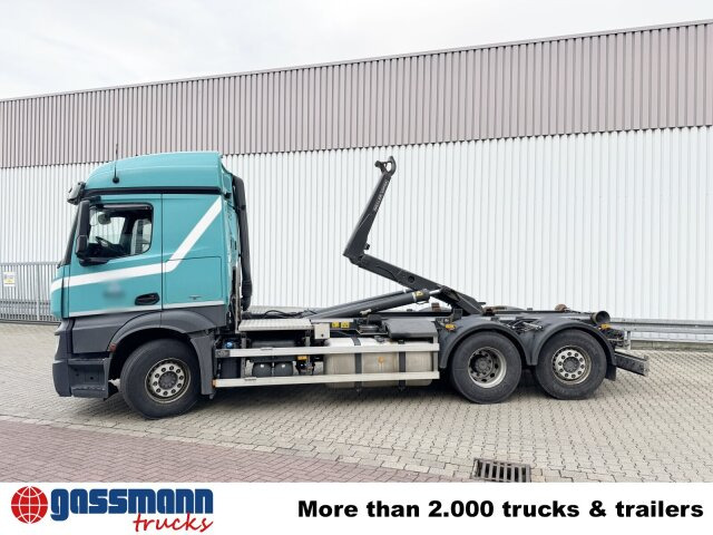 شاحنة ذات خطاف Mercedes-Benz Actros 2545 L 6x2/46, Retarder, Lenk-/Liftachse,: صورة 13