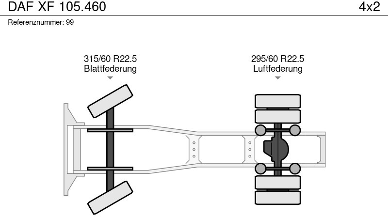 وحدة جر DAF XF 105.460: صورة 20