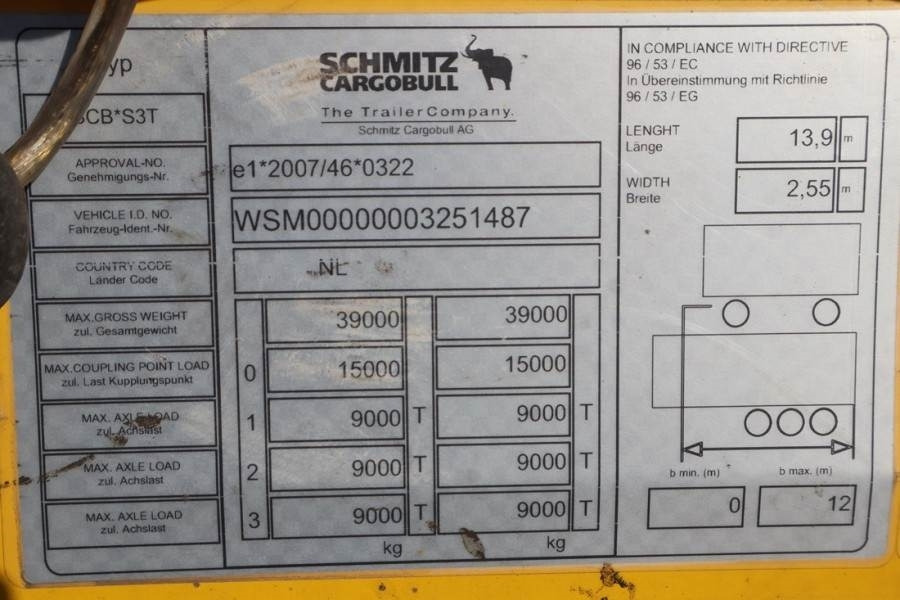 Schmitz CARG SCB3ST CoC Documents, TuV Loading Certificate  Schmitz CARG SCB3ST CoC Documents, TuV Loading Certificate: صورة 6