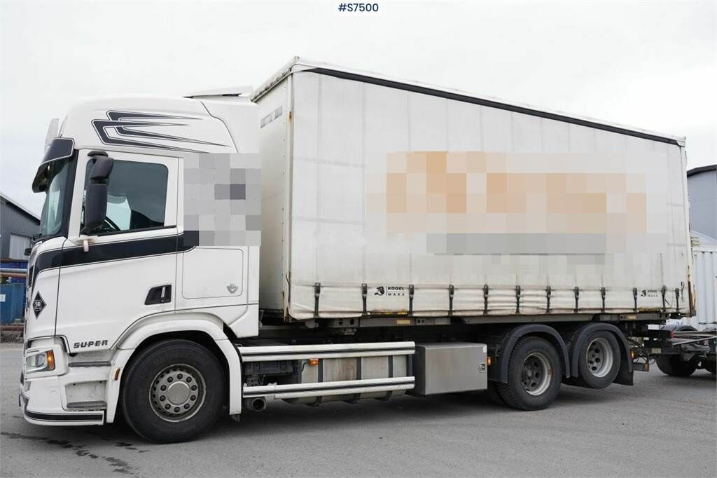 شاحنة مقفلة Scania R580: صورة 16