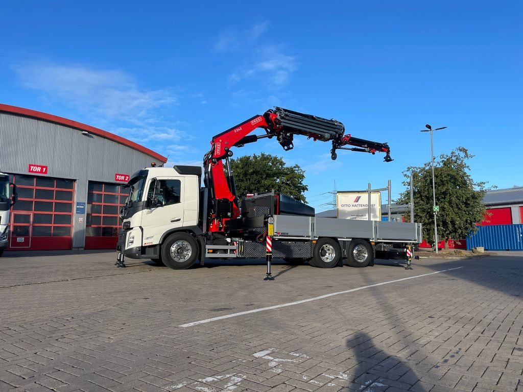 Volvo FMX 500  FASSI Ladekran F545 JIB & Winde Sofort  Volvo FMX 500  FASSI Ladekran F545 JIB & Winde Sofort: صورة 8