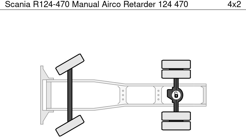 وحدة جر Scania R124-470 Manual Airco Retarder 124 470: صورة 14