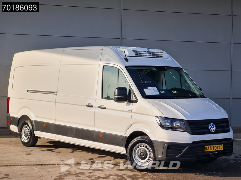 جديدة شاحنة مُبرّدة للتوصيل Volkswagen Crafter 140pk Automaat L4H3 Koelwagen Thermo King V-200 MAX 230V stekker Kühlkasten Koel Koeler Airco Cruise Camera 12m3 Airco Cruise co: صورة 12