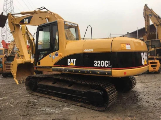 حفار زحاف Used Caterpillar 320c Crawler Excavator 20t Medium Size Cat 320b, 320c, 320d Excavator for Mining: صورة 8