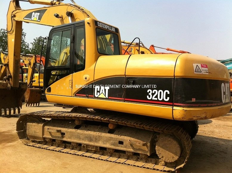 حفار زحاف Used Caterpillar 320c Crawler Excavator 20t Medium Size Cat 320b, 320c, 320d Excavator for Mining: صورة 10