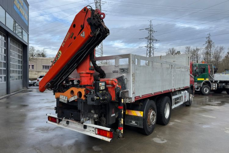 شاحنة كرين, شاحنات مسطحة Volvo FM-420 6x2 PK12080-3: صورة 7