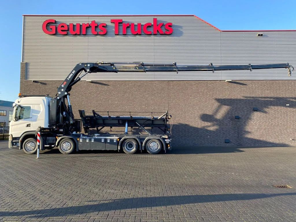 شاحنة ذات خطاف, شاحنة كرين Scania G500 NGS 8X2 MET 3 ZIJDIGE KABELSYSTEEM + HIAB 3: صورة 6