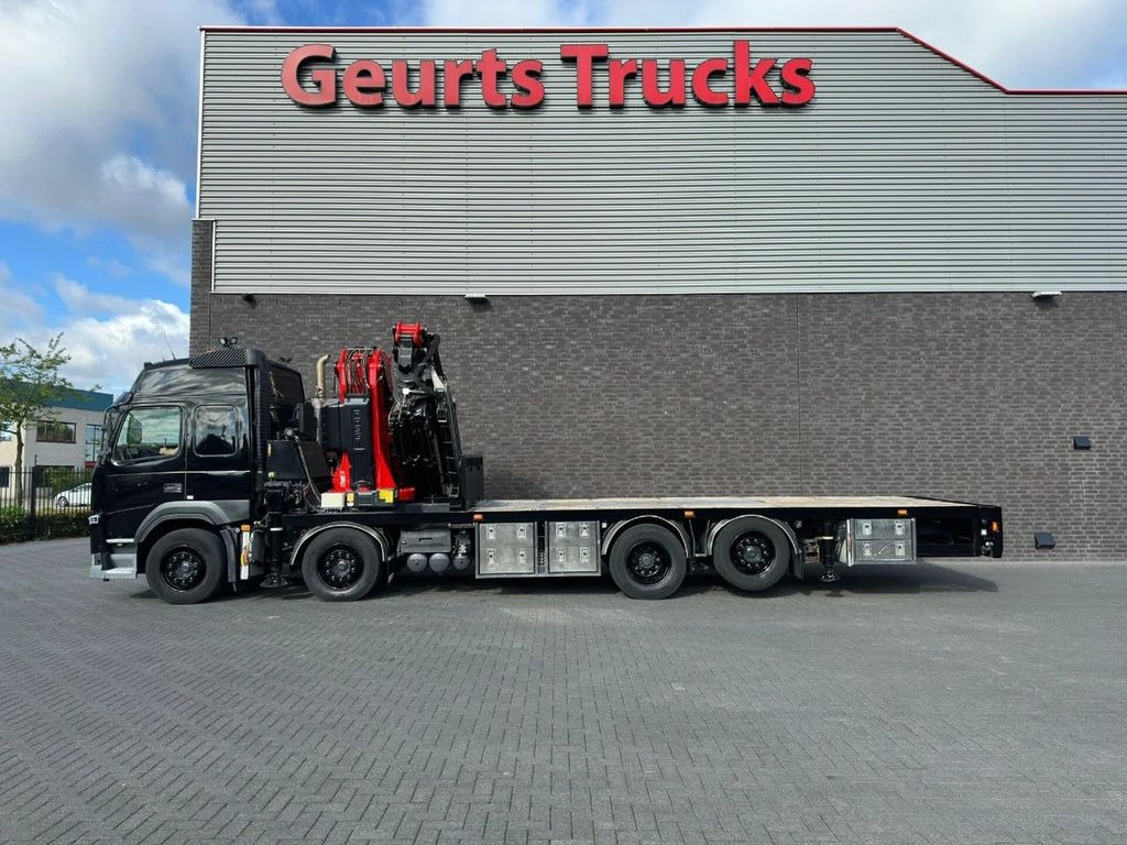 شاحنة كرين, شاحنات مسطحة Volvo FM 450 8X2 MET FASSI F99RA.2.28 XHE-DYNAMIC + JI: صورة 9