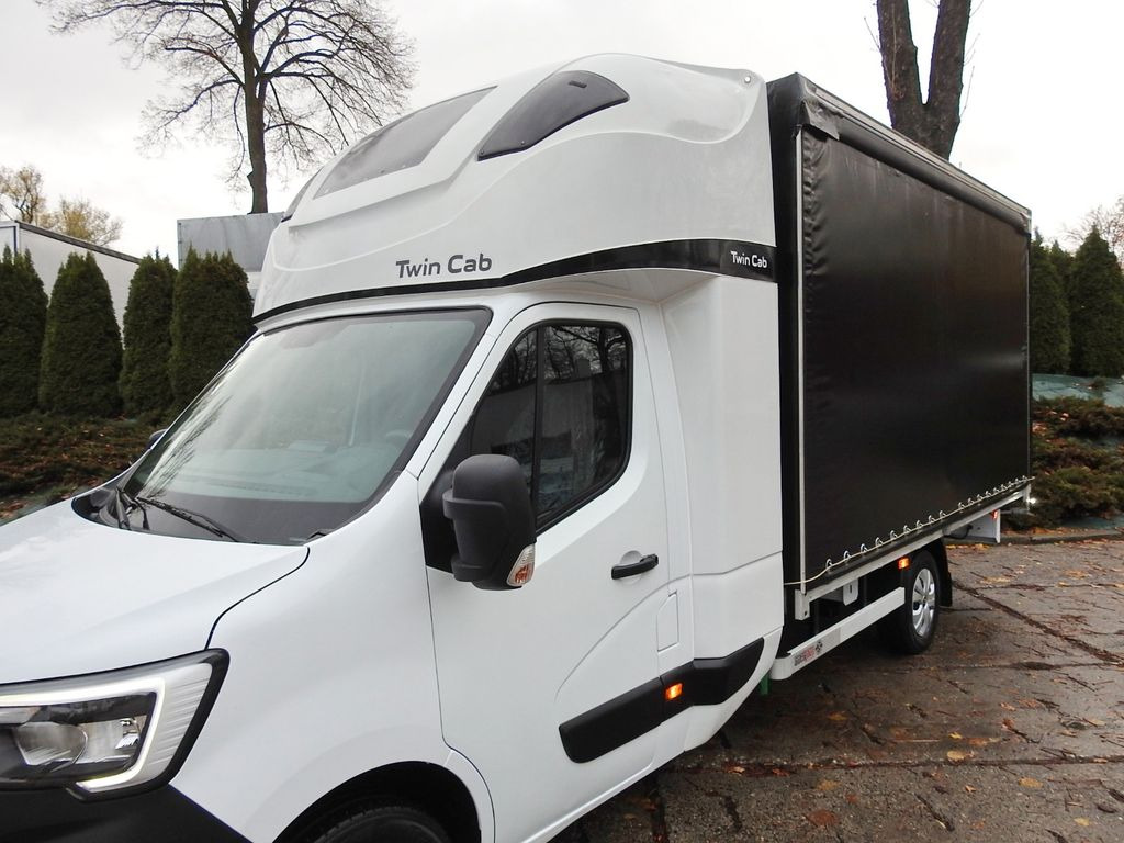 شاحنة ستارة جانبية, الشاحنات الصغيرة كابينة مزدوجة Renault MASTER PRITSCHE PLANE 8 PALLETEN SCHLAFKABINE: صورة 17