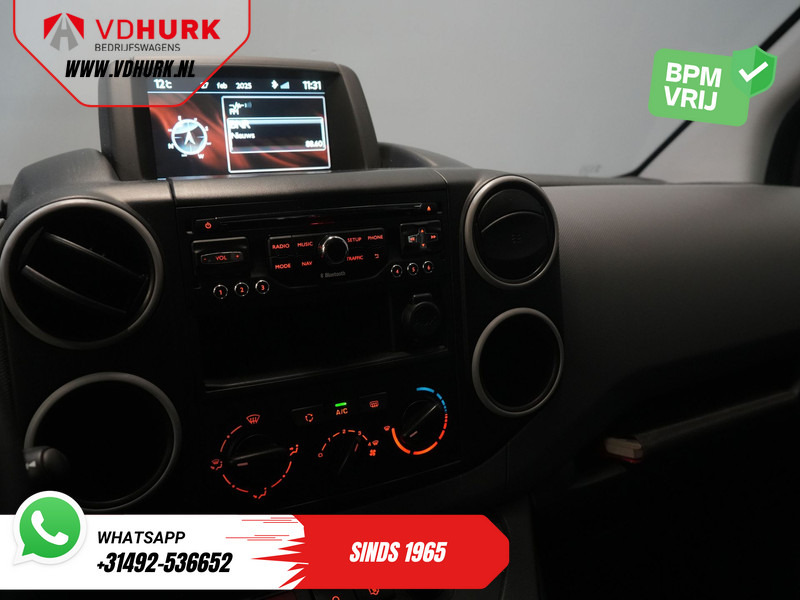 فان المدمجة Citroën Berlingo 1.6 HDI 90 pk L2 BPM VRIJ! 3 Pers./ NL-auto/ Airco/ Navi/ Trekhaak: صورة 17