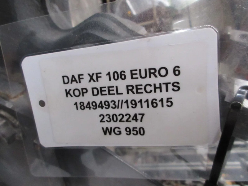 إطار/ شاسيه - شاحنة DAF 1911615 // 1849492 // 1849493 // KOP DEEL DAF XF 480 LINKS VOOR EURO 6: صورة 6