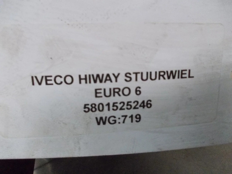 عجلة القيادة - شاحنة Iveco HIWAY 5801525246 STUURWIEL EURO 6: صورة 6