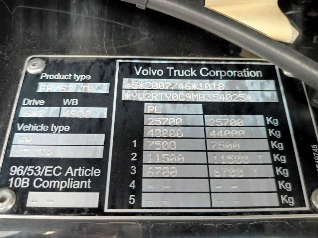 Volvo FH 460 / XXL / I-SAVE /ZESTAW TANDEM / 120 M3 /  Volvo FH 460 / XXL / I-SAVE /ZESTAW TANDEM / 120 M3 /: صورة 19