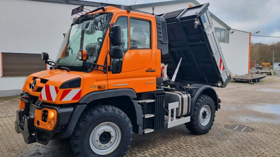 شاحنة قلاب, آلية المنفعة/ مركبة خاصة Unimog 318 EAS 662 Std. 12020km Mercedes Benz U318 Kipper U 405 323 423 430 530 427: صورة 7