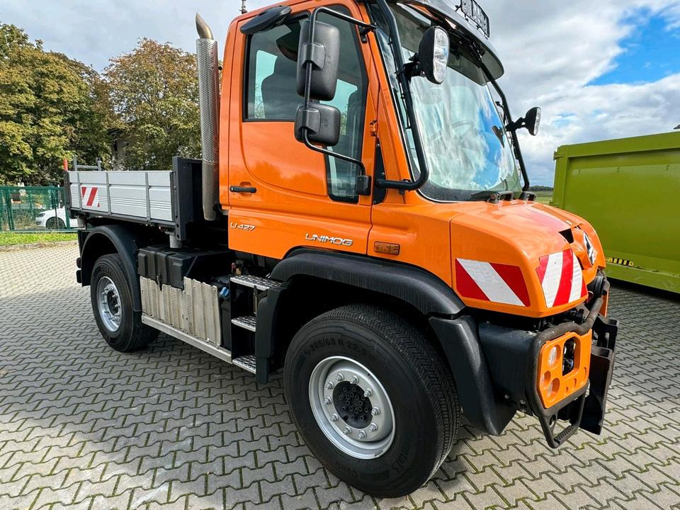 شاحنة قلاب, آلية المنفعة/ مركبة خاصة Unimog 405 U 427 430 EAS Easy-Drive Wechsellenkung Variopilot Mercedes-Benz 435 423 530 527 Kipper: صورة 8