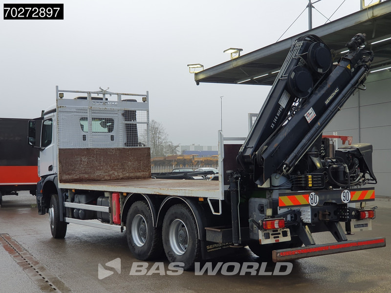 شاحنات مسطحة, شاحنة كرين Mercedes-Benz Arocs 2636 6X4 144 E-3 Hipro Remote Full Steel Euro 6: صورة 14