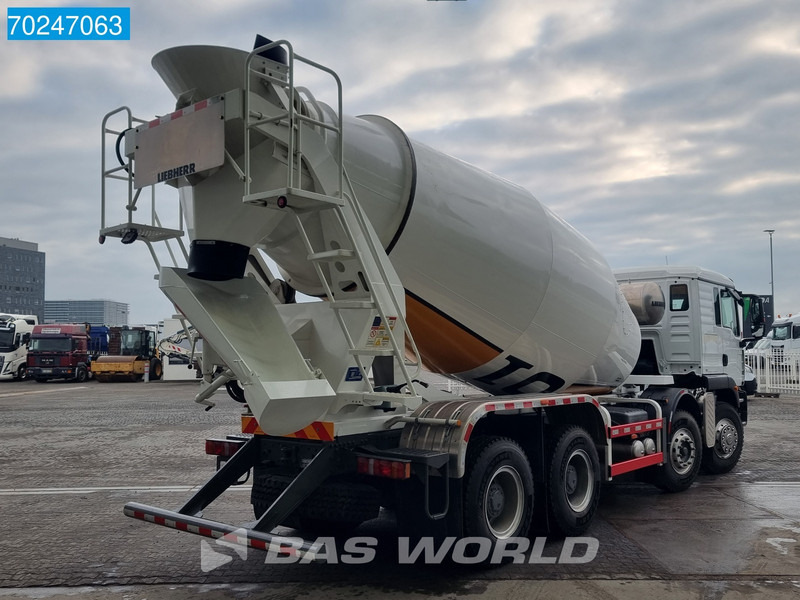 جديدة شاحنة خلاطة خرسانة Sitrak G5.350 8X4 NEW! 8m3 Liebherr Mixer Steel suspension: صورة 13