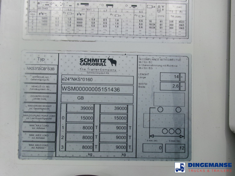 نصف مقطورة مُبرِّدة Schmitz Cargobull Frigo trailer + Carrier Vector 1950 MT: صورة 20