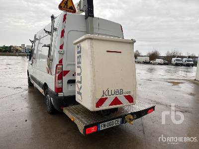 منصة تلسكوبية محمولة على شاحنة RENAULT MASTER Klubb K32 on Camion Nacelle: صورة 32