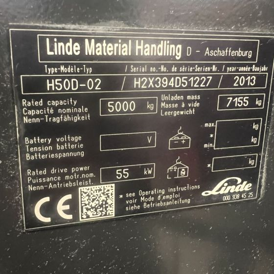 Linde H50D (394-02) Linde H50D (394-02): صورة 6