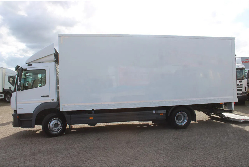 شاحنة مقفلة Mercedes-Benz Atego 1218 + EURO 6 + NICE TRUCK + LOW KM + 12T: صورة 8