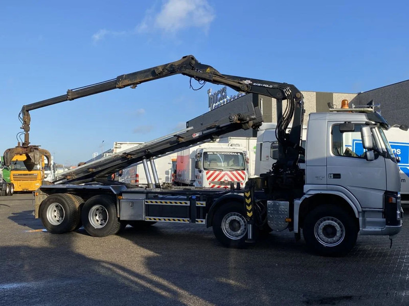 شاحنة كرين Volvo FM 370 + Euro 5 + Palfinger Z-Q170 Crane + 30ton NCH lift + Container system + hoogsta: صورة 6