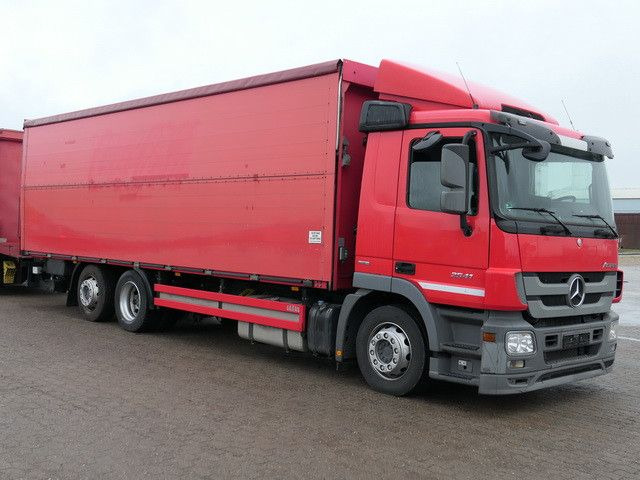 شاحنة مقفلة Mercedes-Benz 2541 L NR Actros 6x2, Schwenkwand, Klima, Lift: صورة 7