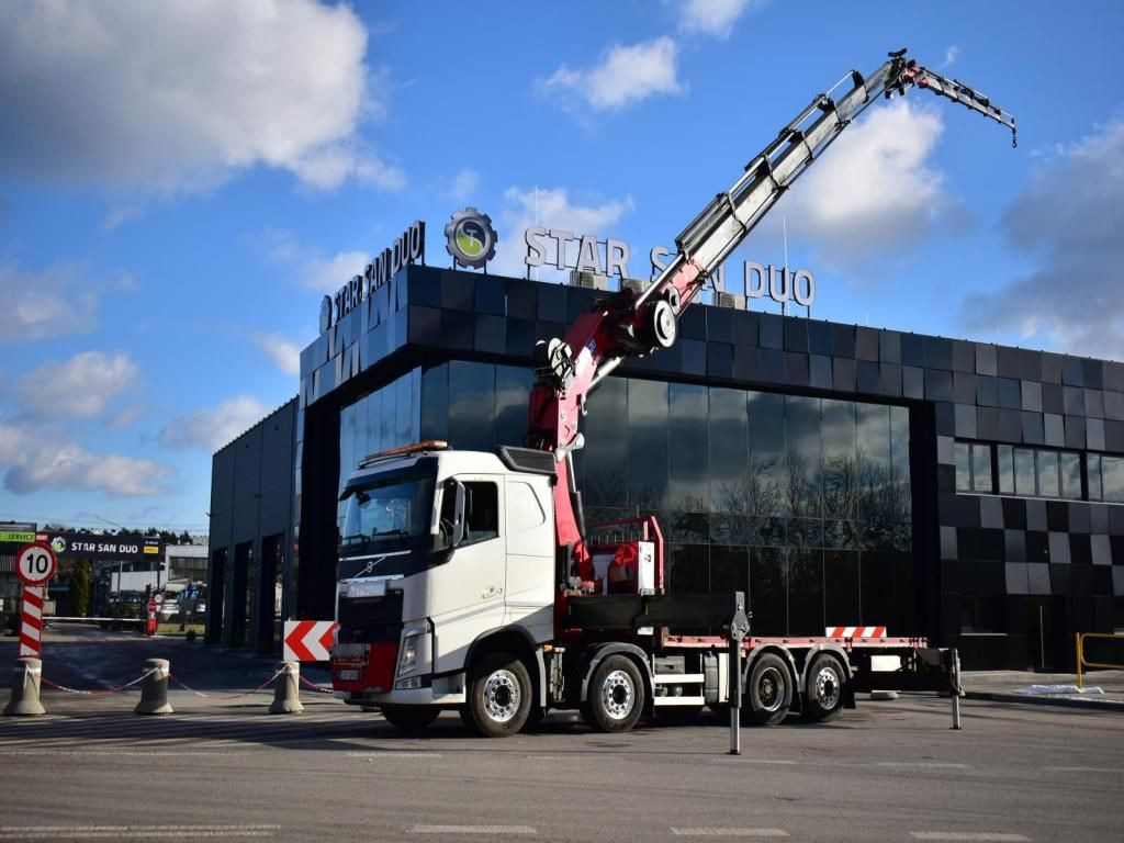 Volvo  FH 550 8x2 HMF 8520 FLY JIB Winch Crane Euro 6  Volvo  FH 550 8x2 HMF 8520 FLY JIB Winch Crane Euro 6: صورة 11