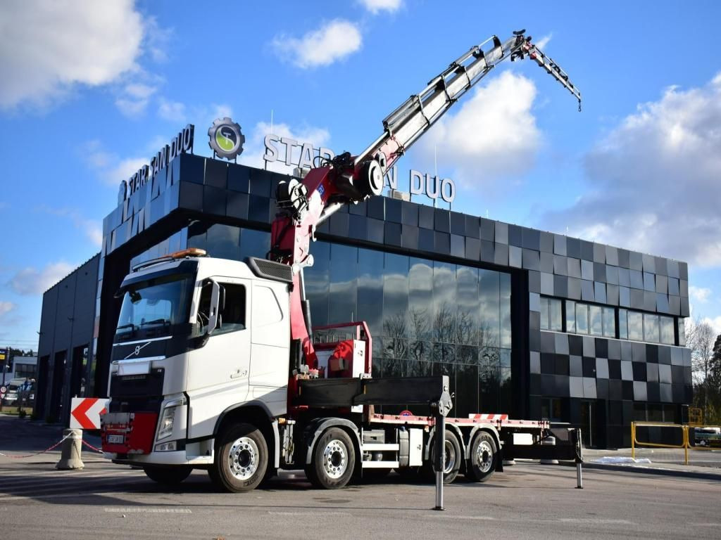 Volvo  FH 550 8x2 HMF 8520 FLY JIB Winch Crane Euro 6  Volvo  FH 550 8x2 HMF 8520 FLY JIB Winch Crane Euro 6: صورة 15