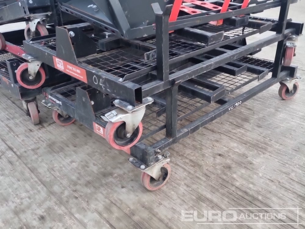 معدات البناء Armorgard Wheeled Pipe Racking (4 of), Spool Cart (2 of),: صورة 9