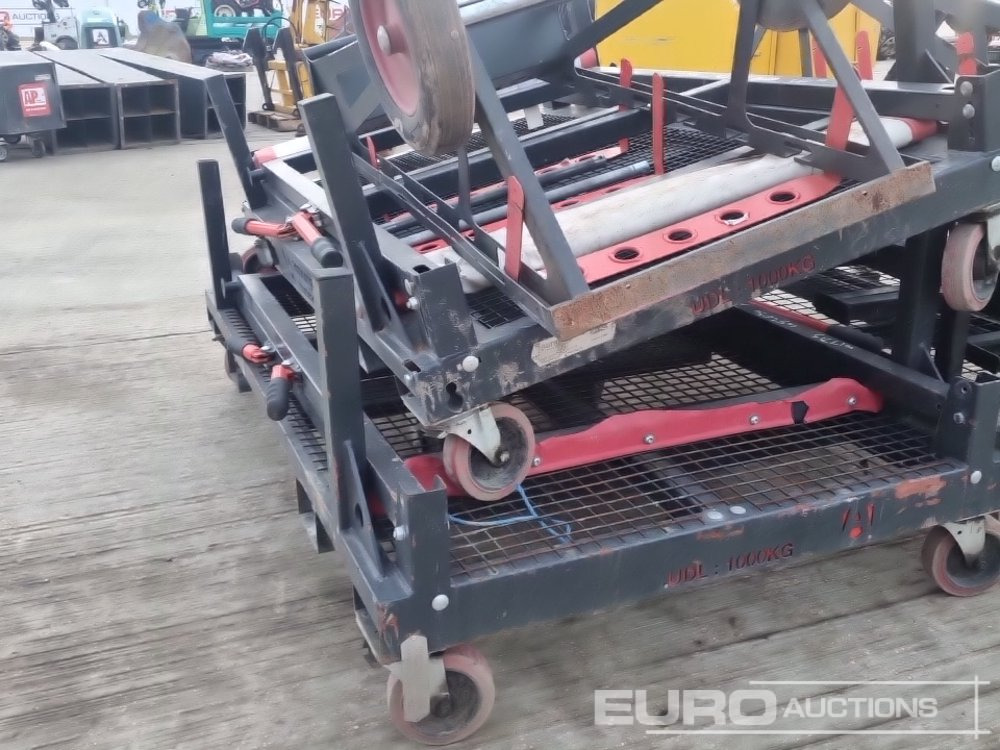 معدات البناء Armorgard Wheeled Pipe Racking (4 of), Spool Cart (2 of),: صورة 23