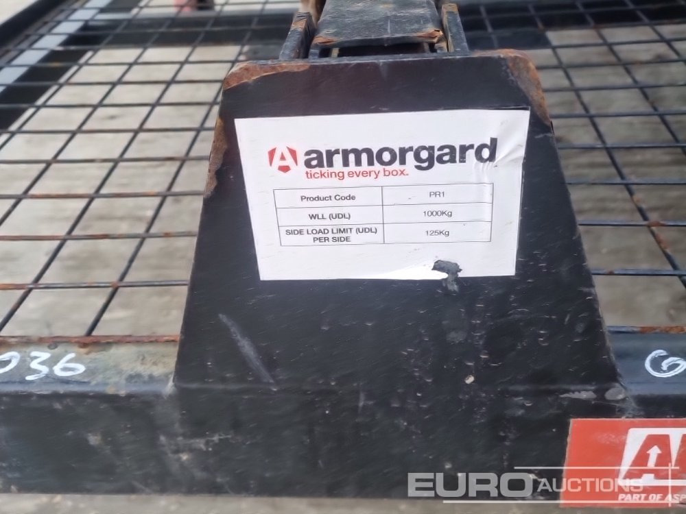 معدات البناء Armorgard Wheeled Pipe Racking (4 of), Spool Cart (2 of),: صورة 12